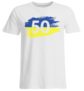 Schützastyle | Jahrgänger 50er Blau Gelb Shirts Tanks Women