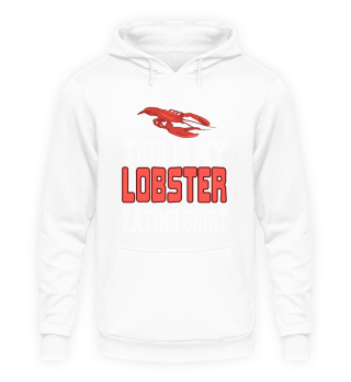 This is my lobster eating