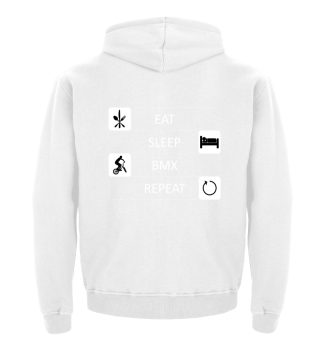 Eat, sleep, BMX, repeat - Geschenk