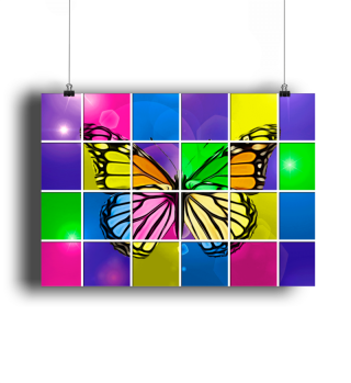 Butterfly Art Glow Insect Spring Animal