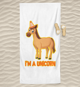 I am a unicorn horse funny pylon