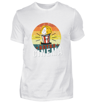 Retro Cinema Popcorn Filmliebhaber