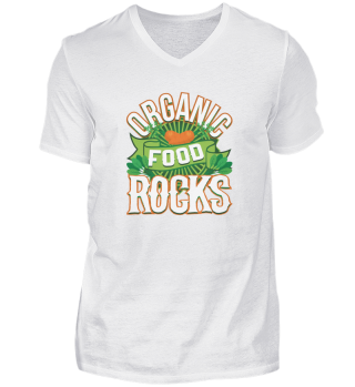Organic Food Rocks Vegan Vegetarian