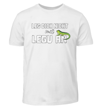 Leguan Wortspiel - lustiges Leguan Shirt