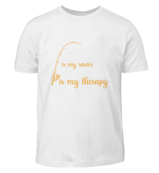 Jesus Is My Savior Fishing Is My Therapy