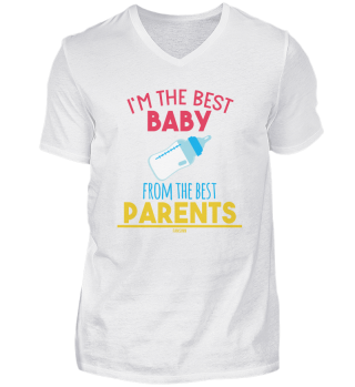 I love mom and dad baby gift