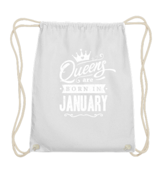Queens are born in January Januar Shirt