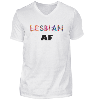Lesbian Af Gender LGBTQ LGBT Pride Gifts