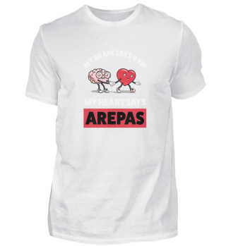 Funny Arepa Gym Gift Funny Colombian Arepas print