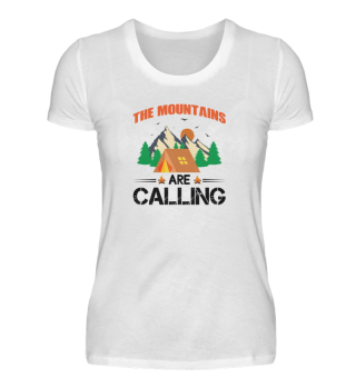The Mountains are calling Geschenk Idee