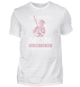 Baseball Mom For Women Softball Mom