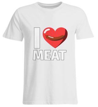 I Love Meat Wurst - Illustration